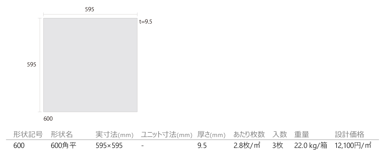 エヴォストーン［EVS］形状図画像1