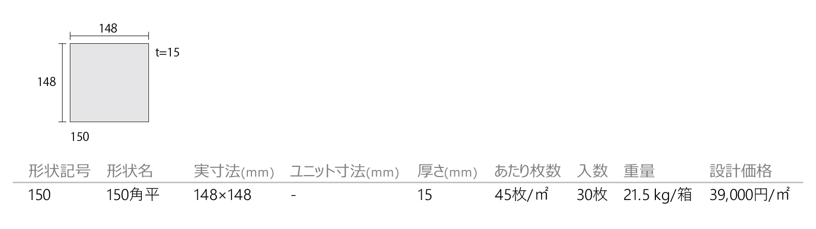 ジャパン／セイジ［JPB］形状図画像1