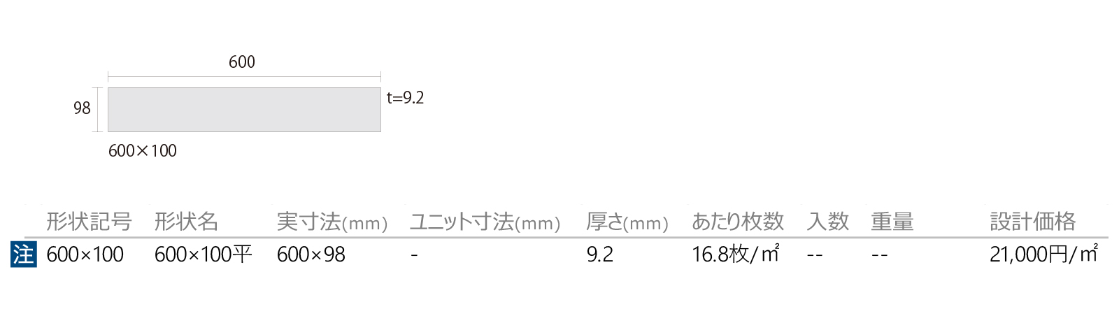 レバンテ［LVT］形状図画像1