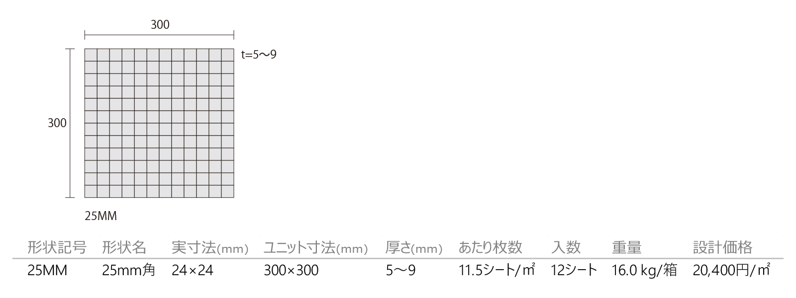 アッシュロン［MED］形状図画像1