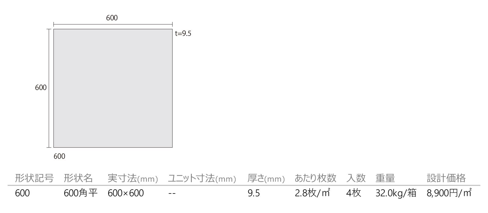 ミネラルクォーリ［UMQ］形状図画像1