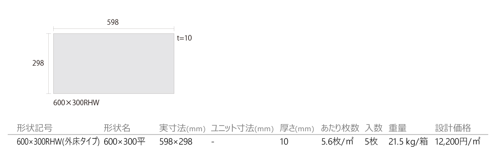 ヴァルスストーン［VLS］形状図画像1
